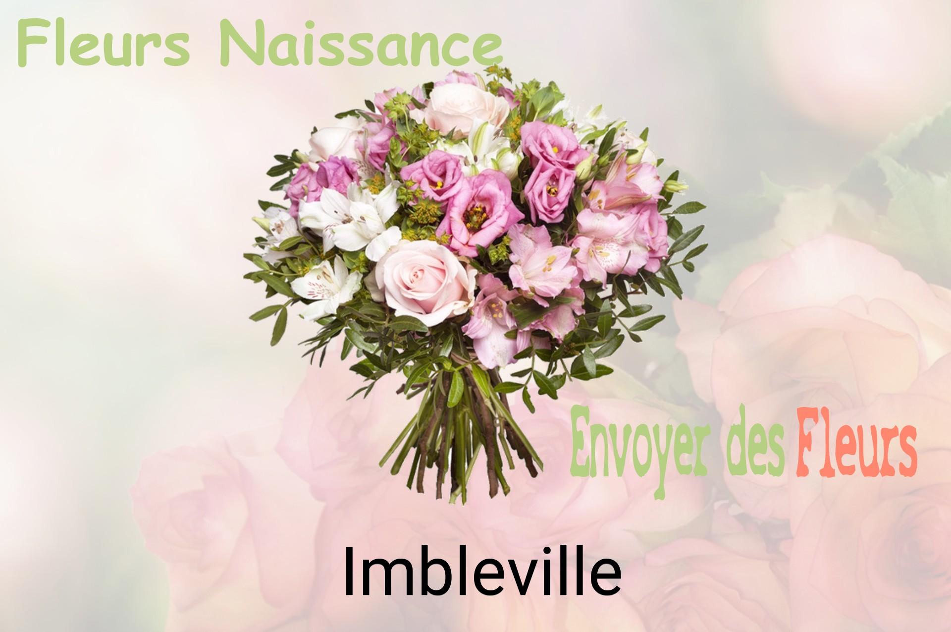 Bouquet de fleurs de naissance livré à Imbleville